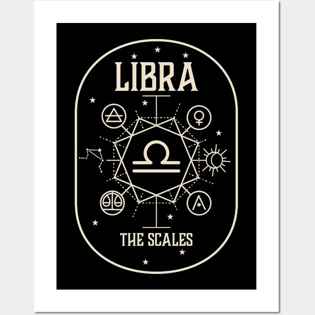 Libra Wall Art by Nazonian